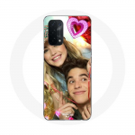 Coque pour Oppo A74 5G Poursuis Tes R&ecirc;ves M&iacute;a C&aacute;ceres et &Aacute;lvaro Paz Go! Live Your Way