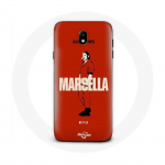 &Uuml;mbris Samsung Galaxy j7 2017 Edge jaoks La casa de papel Marsella joonis