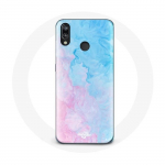Huawei P20 Lite Pink &uuml;mbris sinise taustaga