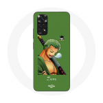 &Uuml;mbris Xiaomi Redmi Note 11 4G &Uuml;heosalise Manga Zoro m&otilde;&otilde;ga jaoks