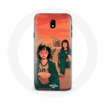 &Uuml;mbris Samsung Galaxy S5 Squid Game Kang Sae Byeok number 067 ja Ji Yeong number 240 jaoks