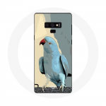 &Uuml;mbris Samsung Galaxy Note 9 Parakeets Parrots Blue jaoks