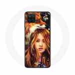 &Uuml;mbris Samsung Galaxy A12 Blackpink Ros&eacute; Poster Fanart jaoks