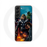 Coque pour Samsung Galaxy S21 FE Avengers film de super h&eacute;ros