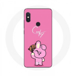 &Uuml;mbris Xiaomi Redmi Note 5 AI kahekaamera BTS Bangtan Sonyeondan BT21 Shooky Suga ja Cooky Jungkook jaoks