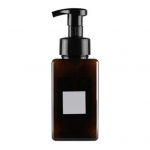 450 ml vahtplastist pudeli konteiner &scaron;ampoon Lotion vedelseebipumba dosaator 450ML pruun