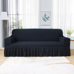 Plaid Seersucker diivanikate Tavaline Stretch Slipcover tugitooli kate elutoa nurgadiivani kate 1/2/3/4 istekohaga 90-140cm