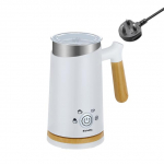 Automaatne ja k&uuml;lm piimavahustaja latte jaoks, vahumasin kohvi, &scaron;okolaadi, cappuccino jaoks 220-240V UK Plug valge