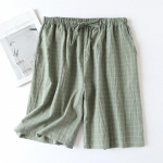 Meeste pidžaamap&uuml;ksid Lounge Sleep Shorts Pehmed, mugavad hingavad pidžaamap&uuml;ksid taskutega, lahtised n&ouml;&ouml;riga kodu l&uuml;hikesed p&uuml;ksid meestele XL