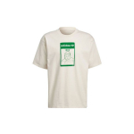 Adidas Originals Marvel Hulk Tr&uuml;kiga L&otilde;tv &Uuml;mmarguse Kaelusega L&uuml;hikeste Varrukatega T-s&auml;rk Unisex Topp Mahevalge GP3398 XS