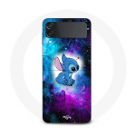 Coque Samsung Galaxy Z Flip3 Stitch ohana espace color&eacute;