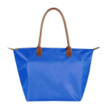 Mood nailonist naiste k&auml;ekotid Br&auml;ndi disainiga &otilde;lakott Vastupidav suure mahutavusega rannapelmeen kandekott Hobo kotid Logota L 35x32x20cm sinine