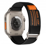 Nailonrihm Apple Watch Ultra 2 rihmaga 44mm 45mm 49mm 40mm 42mm 41mm 38mm trail loop correa k&auml;ev&otilde;ru iwatch Series10 46mm 8 9 band se For Ultra1/2 49mm