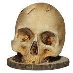 Koljul&otilde;ikuri hoidik &otilde;udus pealuu vaigust kujuke k&ouml;&ouml;k t&ouml;&ouml;pinna l&otilde;ikuri plokk-organisaator statiivi riiuli t&ouml;&ouml;laua kaunistus hirmutav peokink A