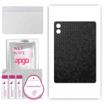 apgo skin sticker film foil vinyl for the BACK compatible with Umidigi G3 Tab, scratch-resistant, easy to install - Black Honeycomb
