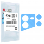 apgo 4x objektiivikaitse kaamera kaitsev h&uuml;briidklaas Tecno Pova 5 Pro jaoks, kaamera kaitse, 9H kaamera objektiivi kaamera objektiivi kaitse