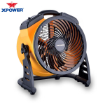 XPOWER 360 &deg; p&ouml;&ouml;rlev FC-100 t&ouml;&ouml;stuslik ventilaator kontori &otilde;hupuhur elektriline &otilde;hu aksiaalventilaator vaibakuivati ​​p&otilde;randapuhur tarbe&otilde;hu tsirkulaator EU oranž