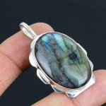 Smaragdkiviga ripats Massiivne 925 Sterlingh&otilde;be Ripats Ehted Kingitus Unisexile