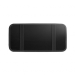 Puuetega inimeste sildihoidja puuetega parkimisloa sildikaitse universaalne, h&otilde;lpsasti paigaldatav auto must