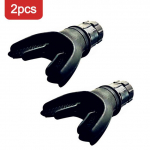 1/2tk Fitness Trainer Kopsutreeningu varustus Silikoonist Hingav Suuosa Respiraator Kodutervishoiu Treeningud 2Pcs White