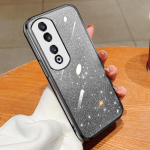 Fashion Plating Gradient Glitter Case Huawei Honor 100 90 80 Pro 70 60 SE 50 9X X50 X50i X40 X30 X20 X9A silikoonist tagakaas Huawei P30 must
