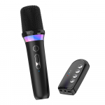 VAORLO Traadita karaoke kahe mikrofoni madala latentsusajaga tugi K&otilde;rvaldage algse heli h&auml;&auml;lemuutja vastuv&otilde;tjaga lauluelu jaoks Single Microphone must