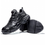 P&ouml;&ouml;rleva pandlaga t&ouml;&ouml;saapad meestele Terasest ninakingad Hingavad h&auml;vimatud jalan&otilde;ud Torkekindlad t&ouml;&ouml;kingad Unisex 40 must