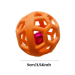 Koerte n&auml;rimispallim&auml;nguasi TPR lemmikloomade interaktiivsed treeningm&auml;nguasjad v&auml;ikestele suurtele koertele hammaste puhastamiseks purihammaste tarbed &otilde;ues kasutatavate lemmikloomade pallim&auml;nguasi oranž