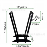 K&uuml;ttepuude ladustamisriiul siseruumides, v&auml;listingimustes, raskeveokitega k&uuml;ttepuudehoidik puidust palgiriiul eemaldatava k&uuml;ljega Type A must