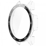 PC+karastatud klaasist kaitse&uuml;mbris Huawei kella GT4 46 mm t&auml;isekraani kaitse&uuml;mbrisega kaitseraua kate Huawei GT4 46mm puhas