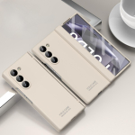 Plastikust k&otilde;va korpusega telefoni&uuml;mbris Samsung Galaxy Z Fold 6 5 4 Fold 6 Fold 5 Fold 4 Hingekaitse P&otilde;rutuskindel kate Galaxy Z Fold5