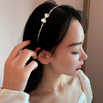 Juuksepaelad Bowknot Hair Hoop Hairclip Naiste peakatted Ehted