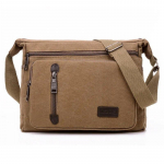 L&otilde;uendist &otilde;lakott pudel meeste naiste vabaaja lihtne mood Retro Crossbody Cross Square Mitmekihiline pruun