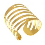 Sulamist salvr&auml;tikur&otilde;ngaste komplekt, galvaniseeritud klassikaline, sile, r&auml;sivaba &otilde;htus&ouml;&ouml;giaeg Suvise stiiliga diagonaalne laineline metallist salvr&auml;tikur&otilde;ngas kuldne