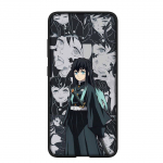 Telefoni&uuml;mbris Samsung Galaxy S24 S23 iPhone 15 14 Xiaomi Redmi Note 13 12 11 8 10 9 Pro Max X XR OPPO A15 Huawei Demon Slayer Muichiro Tokito kate jaoks for iPhone 13 aero