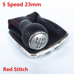 23 mm Volkswagen VW 1999-2004 Golf 4 IV MK4 GTI R32 Bora Jetta 5/6 kiirusega auto k&auml;iguvahetuse nupu kangi pliiatsi gaitori pakiruumi katte korpus 5 Speed