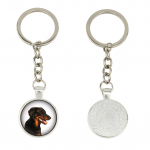 Berger de Beauce, Beauceron, Beauce Sheep Dog - keychain in a box, own photo, keychain pendant from Art-Dog brand