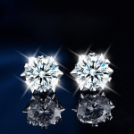 Snowflake Stud K&otilde;rvar&otilde;ngad Naiste Kerge Luksus Ni&scaron;&scaron; Disain Sense Flash Teemantk&otilde;rvar&otilde;ngad Moodsad Lihtsad Tsirkoonk&otilde;rvar&otilde;ngad