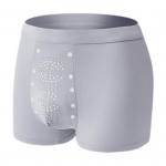 Meeste bokserpesu Keskmise k&otilde;rgusega elastne v&ouml;&ouml;koht U-kumerad l&uuml;hikesed p&uuml;ksid, &uuml;hev&auml;rvilised, hingavad siledad jooned L h&otilde;be