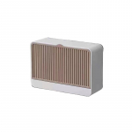 Creative seinale kinnitatav kaanega seebikarp, topeltrestiga seebi t&uuml;hjendusrest Vannitoa seebihoidja Vannitoatarvikud valge