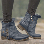 Naiste nahast lukuga saapad Kontsaapad Suured k&uuml;ljet&otilde;mblukuga vabaajajalatsid 35 must