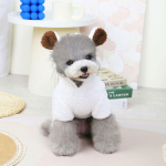 Kawaii Karu Vormimine Koera Kombinesoon Talvine Soe Koera Riietus V&auml;ikestele Koertele Fliisist Lemmiklooma Pidžaama Chihuahua Kost&uuml;&uuml;m Yorkie Kutsika Mantel S valge