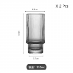 INS Simple Collinsi klaaskokteilitass Baar Majapidamises kasutatavad joogin&otilde;ud Klaasn&otilde;ud Jaapani retromahla jook kohv &Otilde;llekruus piima teetass 190ml 150-350ml