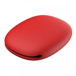 Kaasaskantav andmesidekaabli hoiukott silikoonist k&otilde;rvaklappide kott telefoni laadija kasti v&otilde;ti U-ketta USB-juhtme korraldaja punane