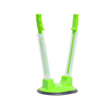 Kottis riiulihoidja panipaik toiduvalmistuskoti jaoks Plastikust s&uuml;gavk&uuml;lmkott T&otilde;mblukuga kotihoidik Statiiv s&ouml;&ouml;giplaneerimise k&ouml;&ouml;gividinad roheline