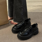 2024. aasta uus kevadine vabaaja naiste kingad, platvormkingad, n&ouml;&ouml;rid, nahast lamedad, emakingad Mujer Zapatos Chaussure Femme 35