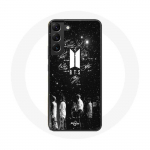 Coque Maniacase pour Samsung Galaxy S22 bts signature nuit etoil&eacute;