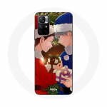 Coque Maniacase pour Redmi Note 11 5G Hunter x Hunter Gon Freecss et Killua Zoldyck Christmas Day Anime Manga