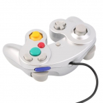 Manette filaire pour GameCube et Wii - Blanc - M1