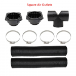 75 mm autosoojendi T haru &uuml;hendus toru kanal sooja &otilde;hu v&auml;ljalaskeava Webasto Eberspacher Propex parkimisdiiselk&uuml;tteseadme jaoks